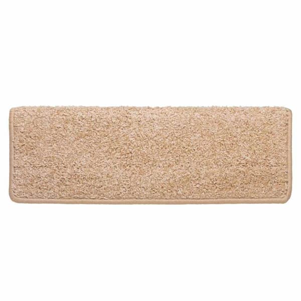 Trappmattor 30 st 65x21x4 cm guldfärgade rektangulära kanter