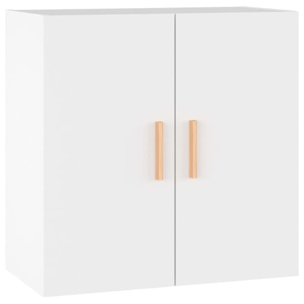 Väggskåp vit 60x30x60 cm konstruerat trä