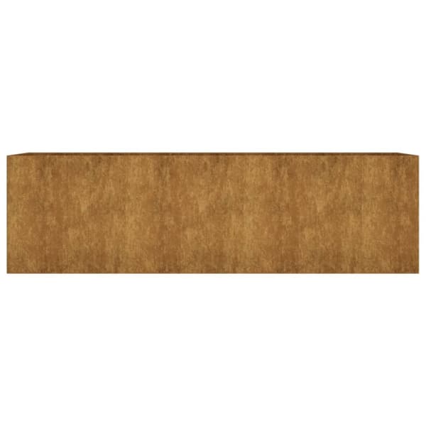 Odlingslåda 280x80x80 cm rosttrögt stål