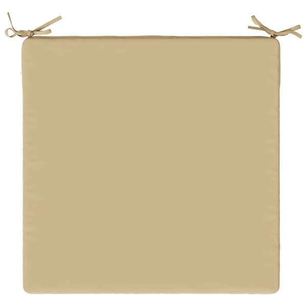 1-delad Sittdyna SOEST 100% Polyester Beige 80 x 80 x 3 cm