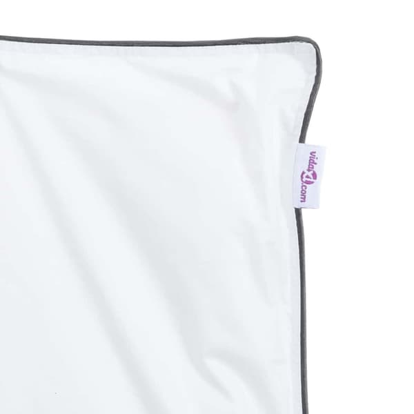 Vinter Täcke med kudde 3 pcs Vit Dunfjäder