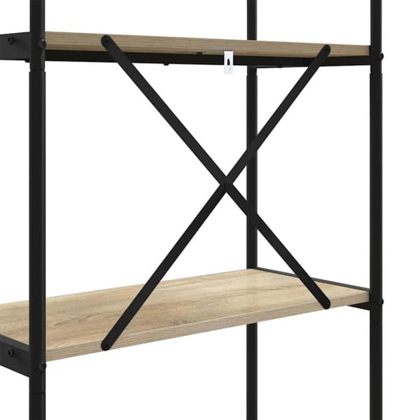 Hyllsystem Sonoma-ek 60 x 30 x 183 cm Konstruerat trä