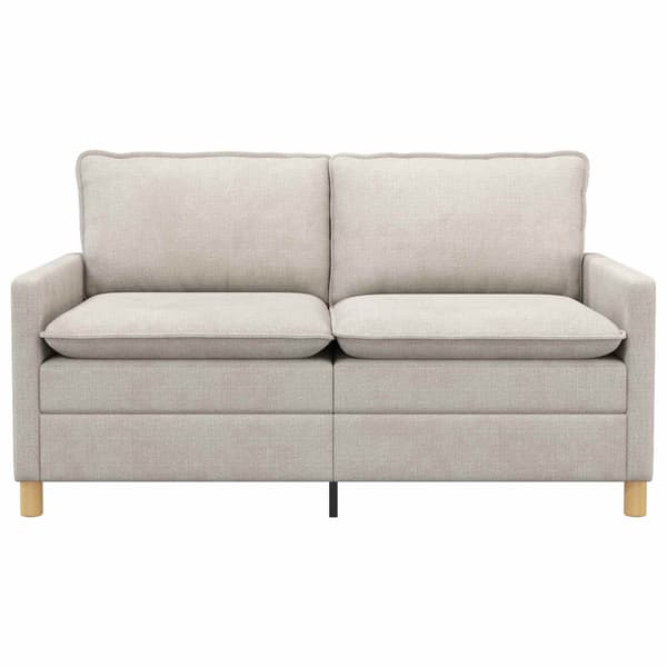 Soffa Gräddvit 156 x 81 x 87,5 cm Polyester