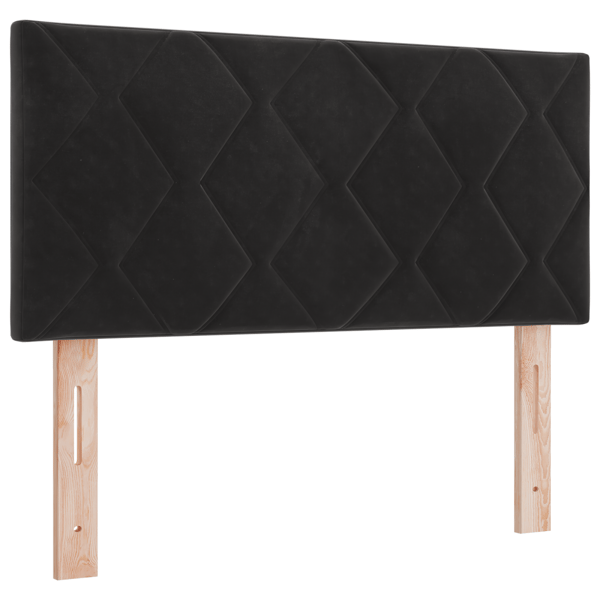 LED huvuddyna Svart 90 cm Sammet
