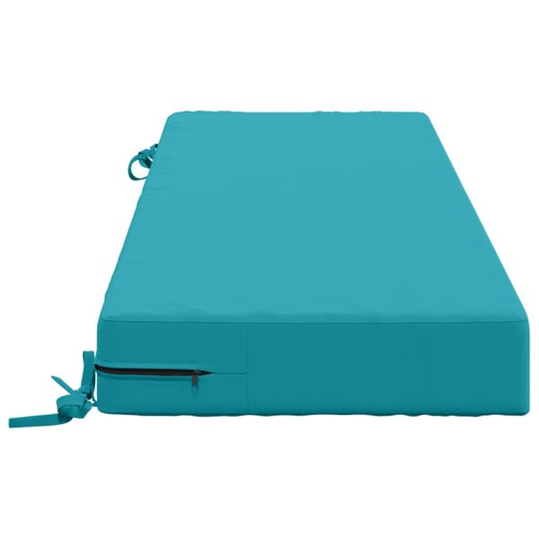 Sittkudde SOEST 100% Polyester Turkos 120 x 40 x 10 cm
