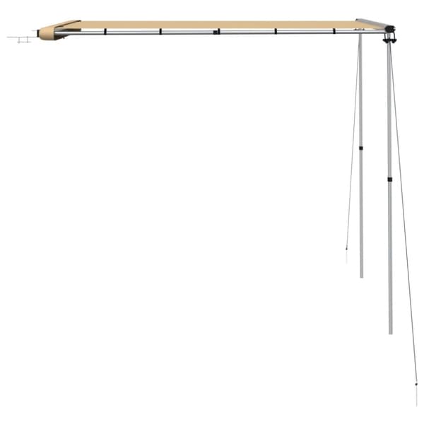 Husvagnsmarkis 2,4x2,5x2,15 m beige