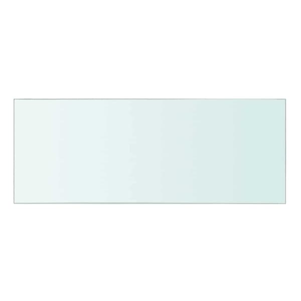 Hyllplan glas genomskinlig 40x15 cm