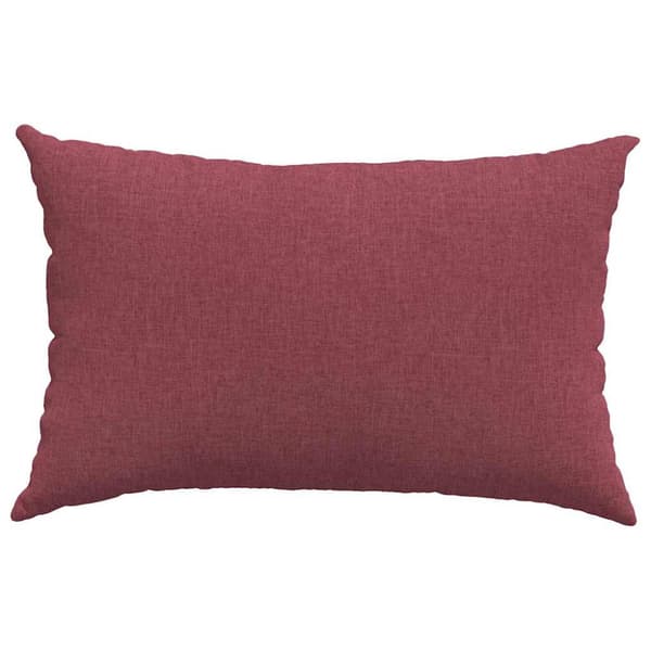 Sofakuddar 2 pcs Vinröd 60 x 40 cm tyg