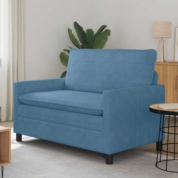 Soffa Blå 126 x 81 x 87,5 cm Tyg