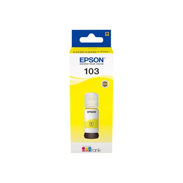 Epson 103 - gul - original - påfyllnadsbläck
