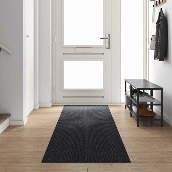 Matta-runner Antracit 80 x 400 cm tyg