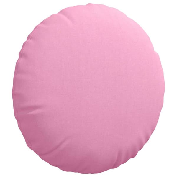 Sittkuddar 2 pcs Rosa Ø60 x 21 cm tyg