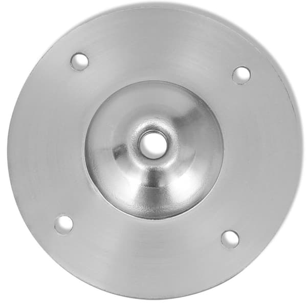 Justerbara bordsben 4 st 710 mm-1100 mm rostfritt stål