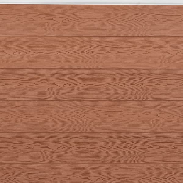 Staketpanel brun 526x186 cm WPC