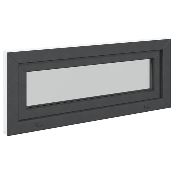 Källarfönster RISOR 100 x 40 cm PVC och glas