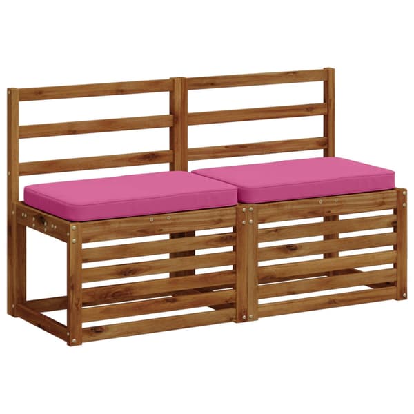 1-delad Bänk Kudde VUGHT 100% Polyester Rosa 60 x 40 x 5 cm