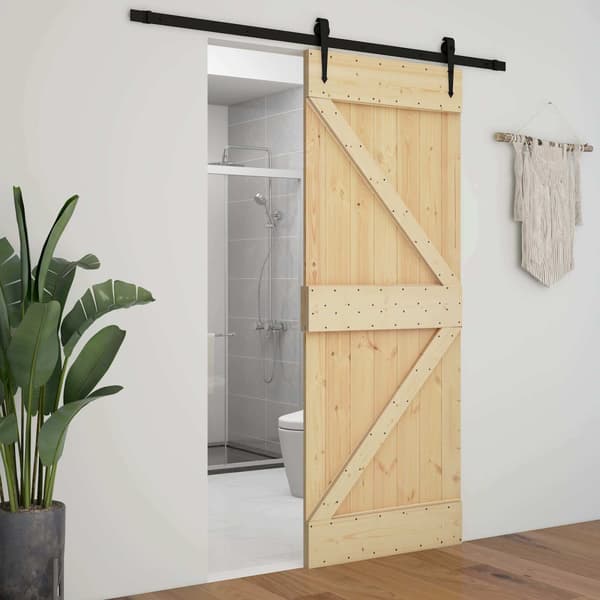 Dörr NARVIK 100 x 210 cm Massiv furuträdörr (obehandlad)