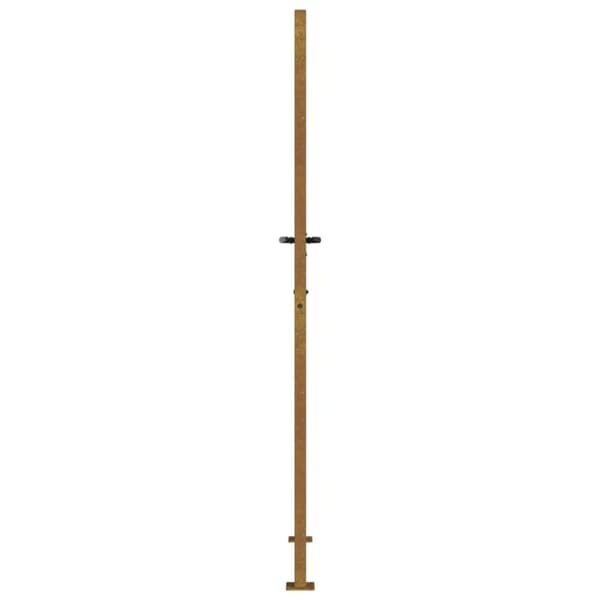 Trädgårdsgrind 100x175 cm cortenstål gräsdesign
