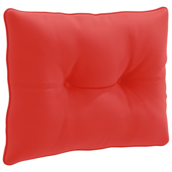 Ryggkudde PUTTEN 100% Polyester Röd 60 x 40 x 10 cm