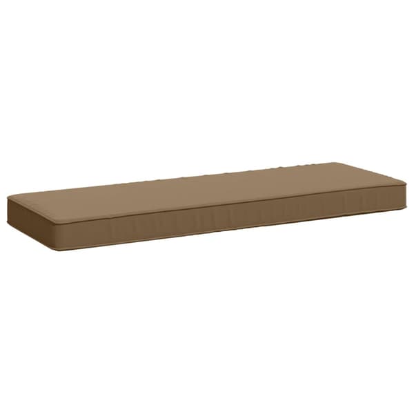 2-delade Bänk Kuddar VUGHT 2 st 100% Polyester Taupe