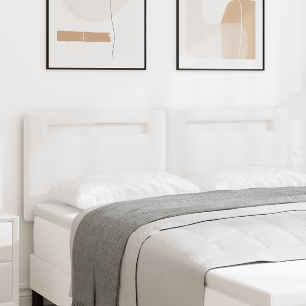 LED huvuddyna Vit 144 cm Konstläder