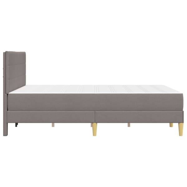 Sängram Taupe 120 x 200 cm Polyester