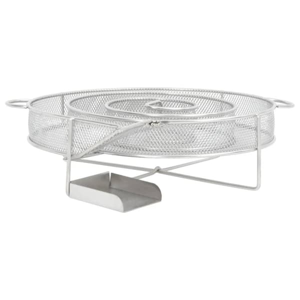 Kallröksgenerator rund 19,5 cm rostfritt stål