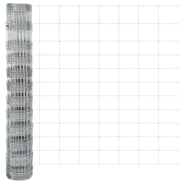 Stängselstolpe Galvaniserad 50 x 1,2 m Stål