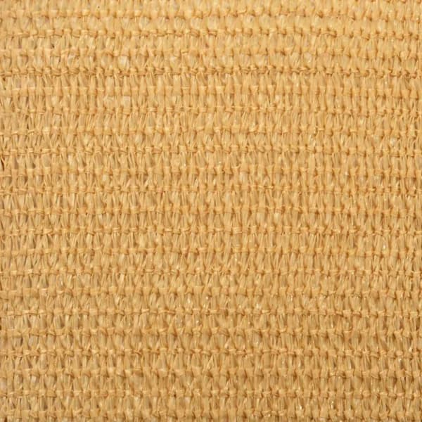 Solsegel 160 g/m² triangulär sand 5x5x6 m HDPE