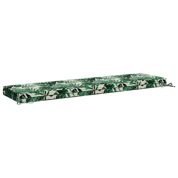 2-delade Bänk Kuddar SOEST 2 st 100% Polyester Bladmönster