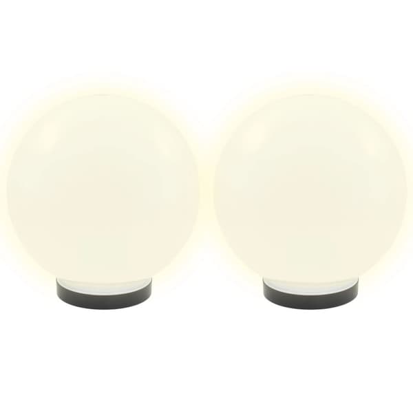 Globlampor 4 st LED sfäriska 25 cm PMMA
