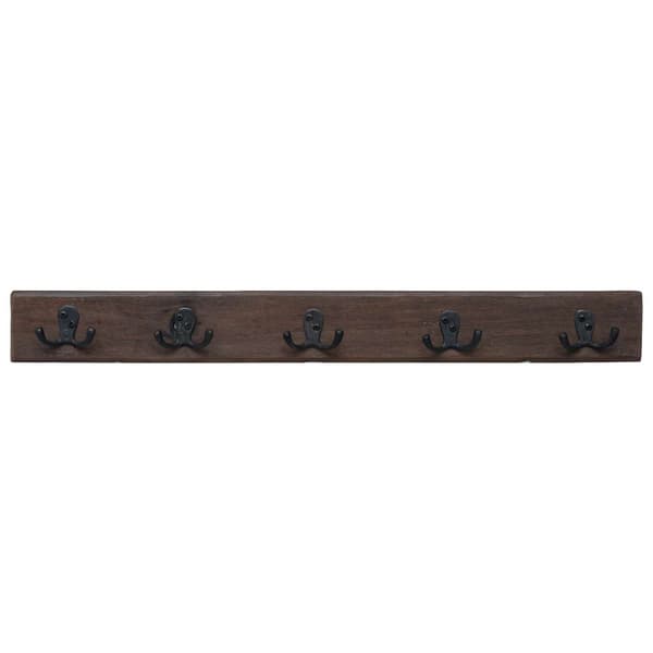 Hanger Brun 60 x 7 x 8 cm Solid återvunnen trä