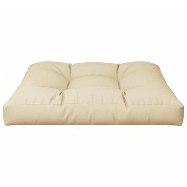 Palldyna beige 80x80x12 cm tyg
