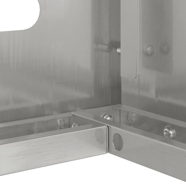 Täckning för Luftkonditionering Silver 110 x 50 x 105 cm