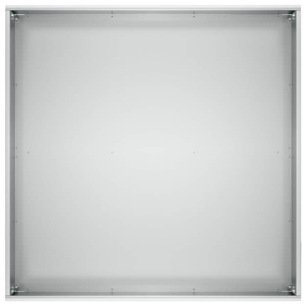 Trädgårdsplanterare 2 st Silver 40 x 40 x 30 cm