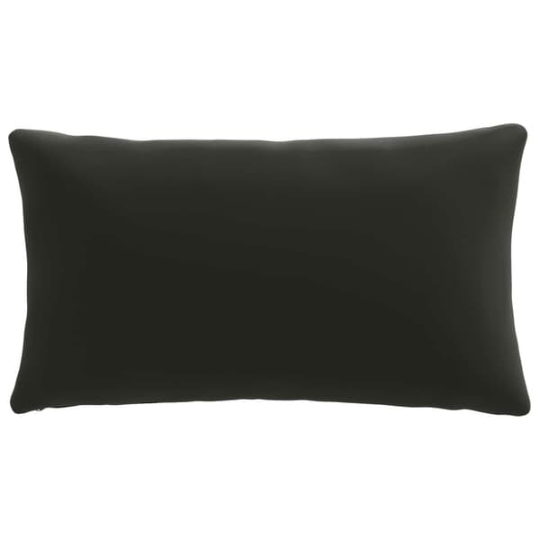 1-delad ryggkudde PUTTEN 100% Polyester Svart 80 x 40 x 15 cm