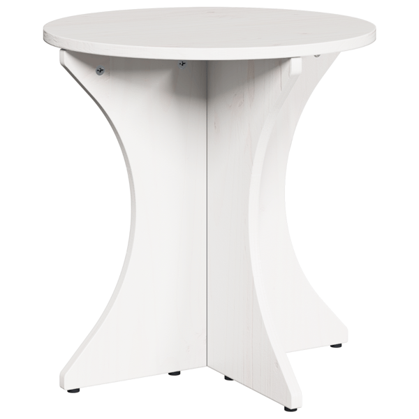 Kaffeebord 2 pcs Vit Massiv furu
