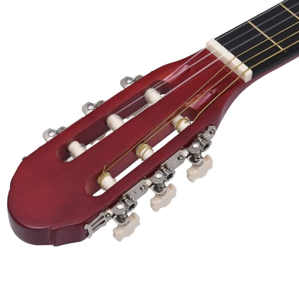Gitarr 12 delar med EQ-pedal 6 och strängar western