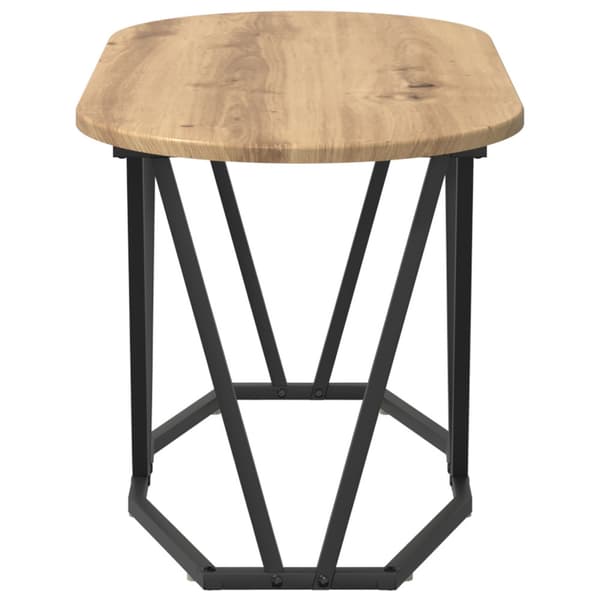 Kaffeebord Artisan Ek 80 x 40 x 40.5 cm