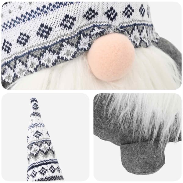 Julnisse Grå 60 cm Polyester