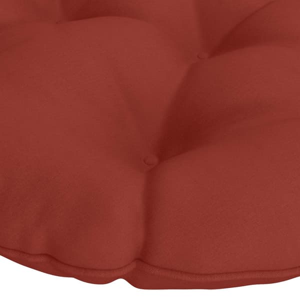 Hängstolskudde VIANEN 100% Polyester Röd Ø 80 x 12 cm