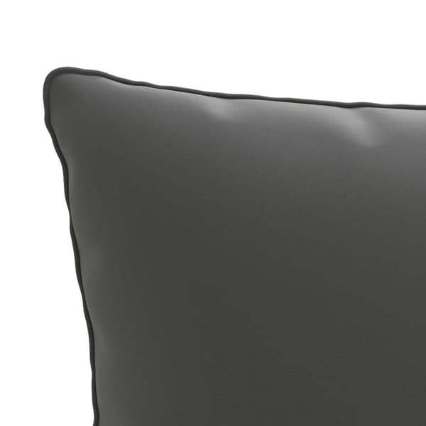 1-delad ryggkudde PUTTEN 100% Polyester Antracit