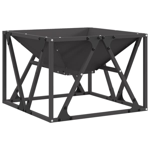 Eldstad Svart 50 x 50 x 35 cm Stål