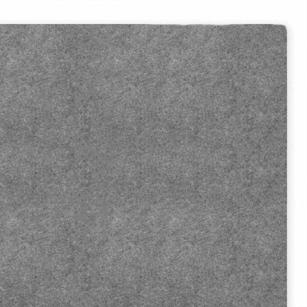 Bottenmatta ljusgrå 420x220 cm polyester geotextil