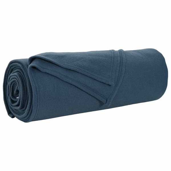 Filtar 6 pcs Mörkblå 210 x 140 cm Fleece