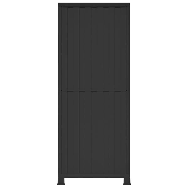 Plastskåp 68x39x171,5 cm
