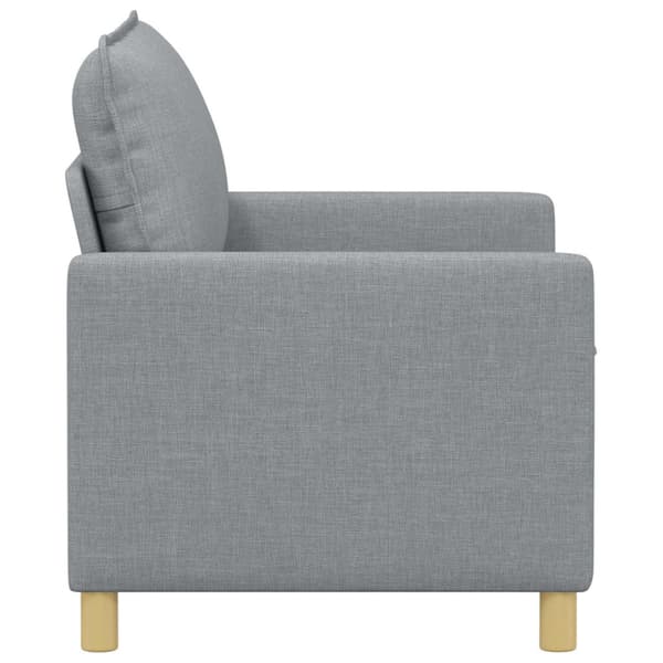 Soffa Ljusgrå 126 x 81 x 87,5 cm