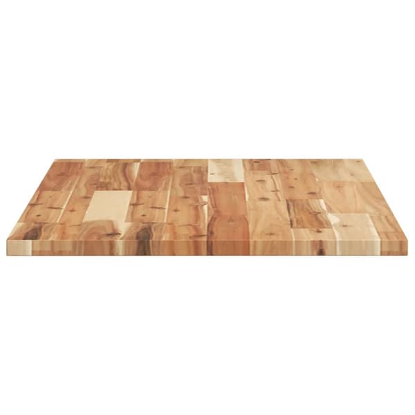Bordsskiva rektangulär 100x50x2 cm massivt akaciaträ