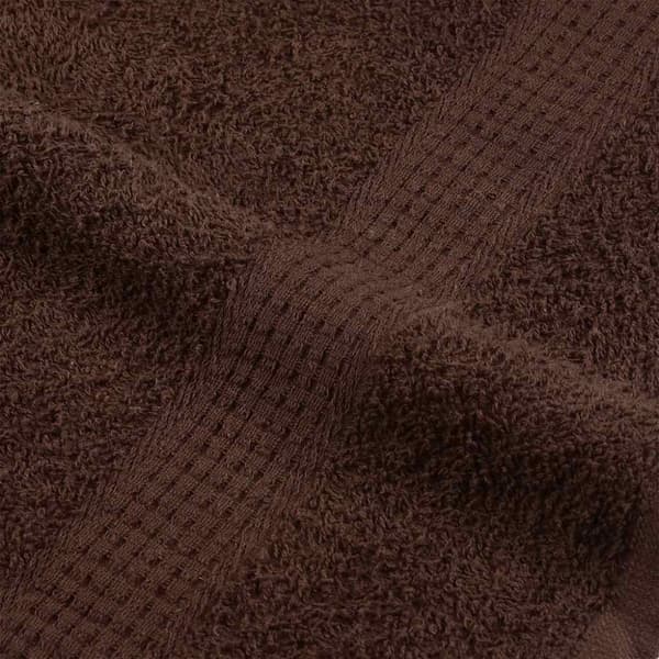 Handdukar FROGN 2 st brun 100x200 cm 360 gsm