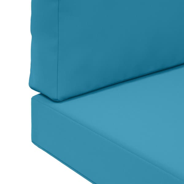 Utomhus Soffa Kudde 2 pcs Kungsblå Polyester